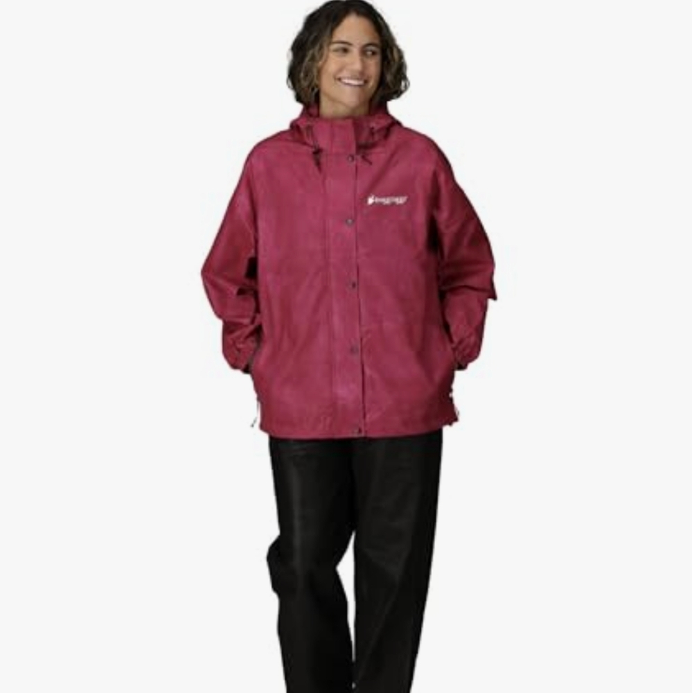 Frogg Toggs Classic Waterproof And Breathable Rain Jacket, Women's‎ Small